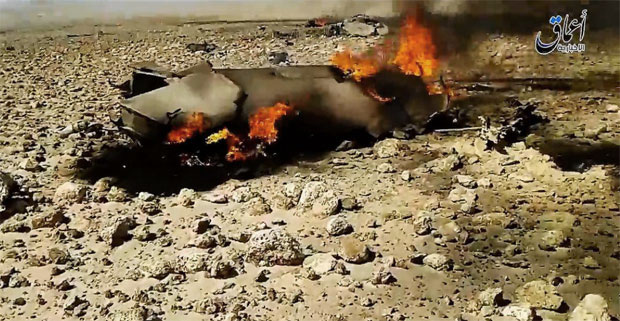 Сиријски авион пао у близини Дамаска